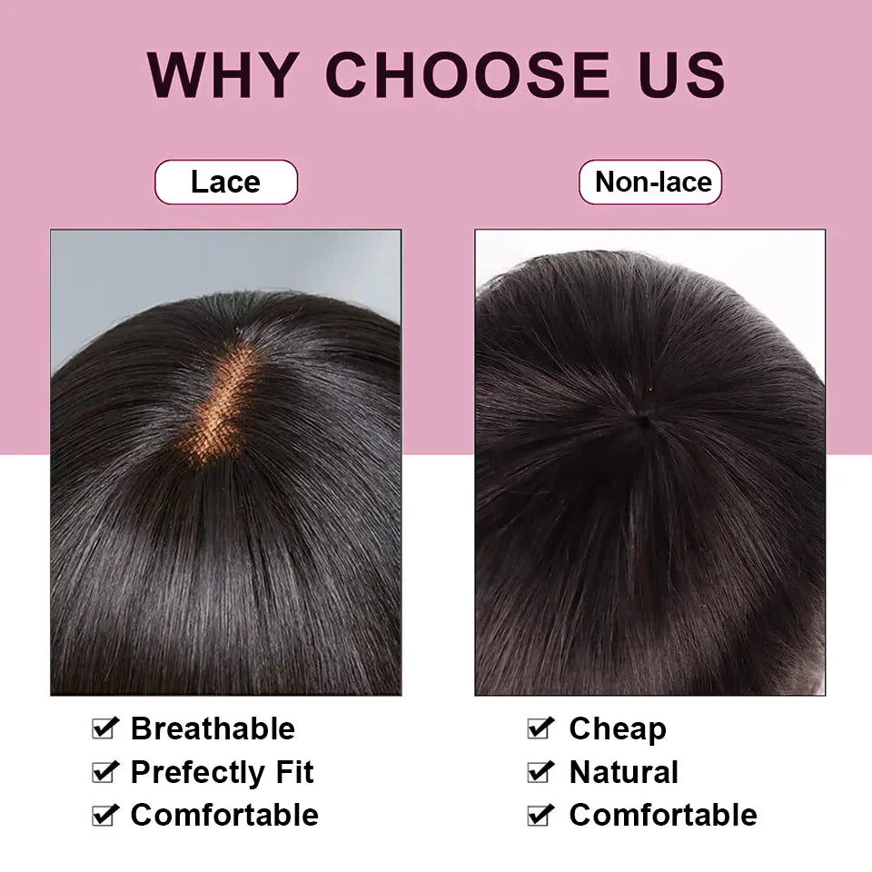 Highlight Blonde Short BOB 3x1 Lace Glueless Human Hair Wig Ready To Go Brazilian 1b/30 Straight Bob Bone With Bangs For Women